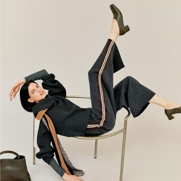 ME&EM knit wide leg pant - Picture 5 of 6